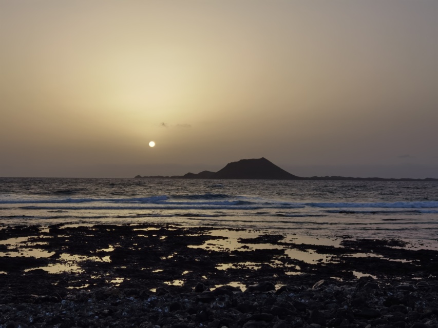 Effetti della Calima su Fuerteventura