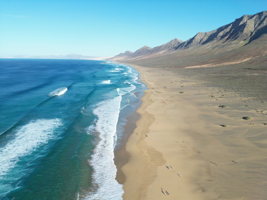 La spettacolarità della Playa de Cofete